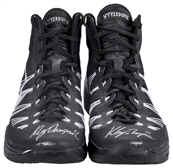 2013 Klay Thompson Signed Nike Hyperdunk Sneakers (JSA)